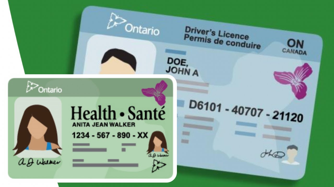 For Ontario Driving license and Health cards issues: